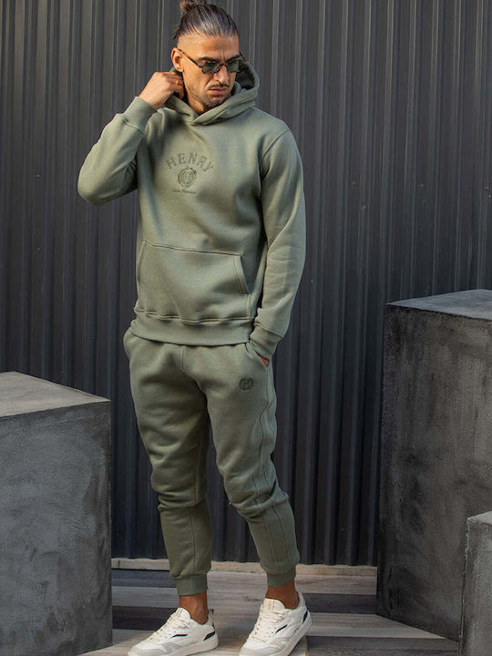 Pantaloni de trening cu Elastic Khaki