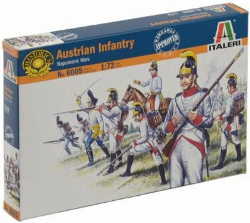 Italeri Φιγούρες Μοντελισμού Austrian Infantry Napoleonic Wars 1:72 No.6005
