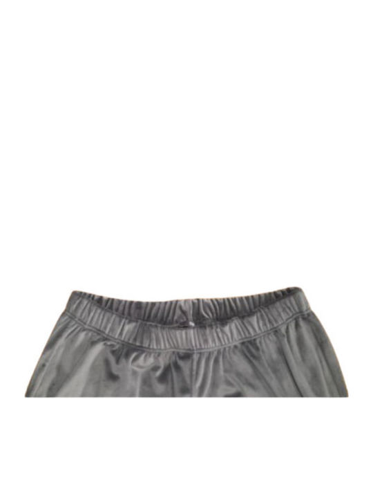 Jogginghose Samt Charcoal