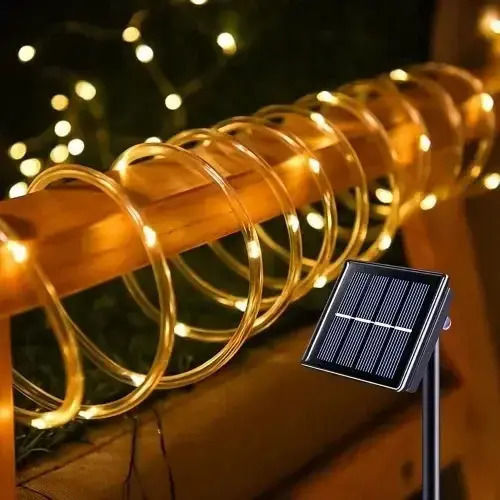 Φωτοσωλήνας 50 Glühbirnen 220V Warmes Weiß 5m IP65