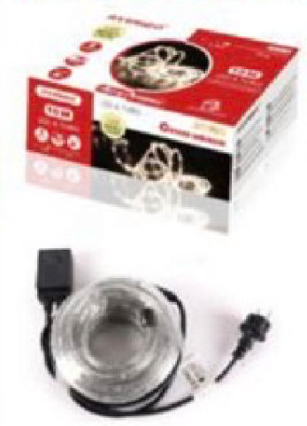 Christmas Light Tube Warm White 220V Programmable 10m IP44