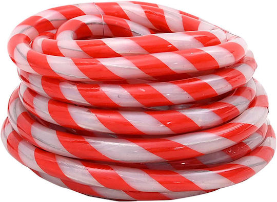 Christmas Light Tube Warm White 220V 240 Light Bulbs 10m IP44