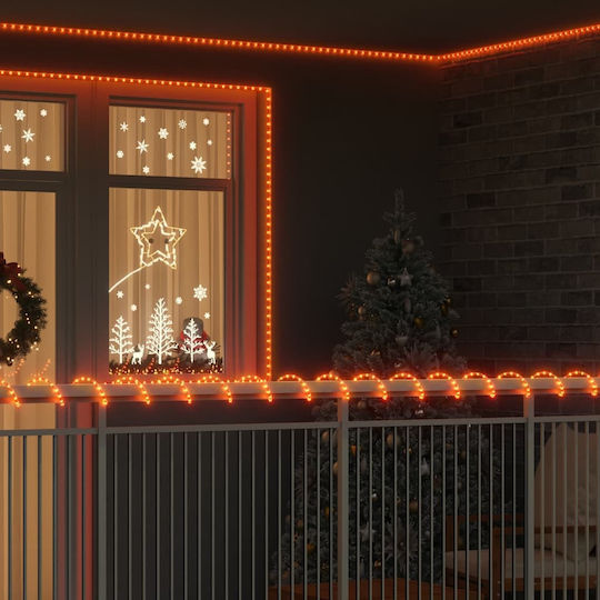 Christmas Light Tube Warm White 220V 480 Light Bulbs 20m