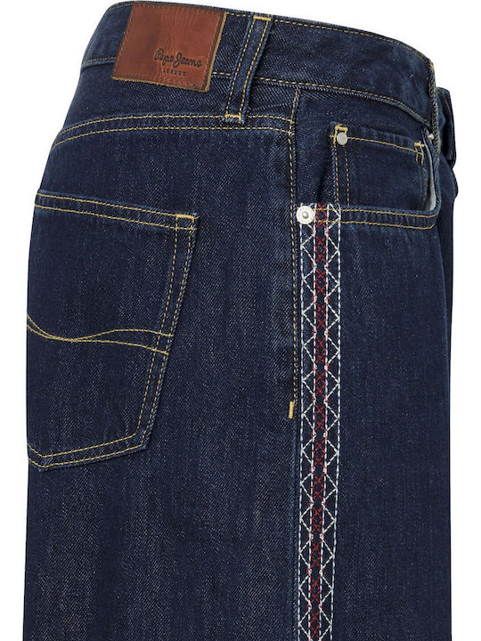 Women's Jean Trousers in Wide Line Dark