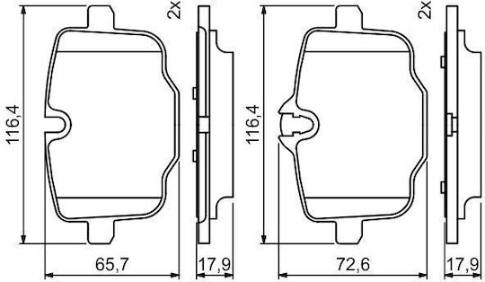 Bosch Disc Brake Pad Set