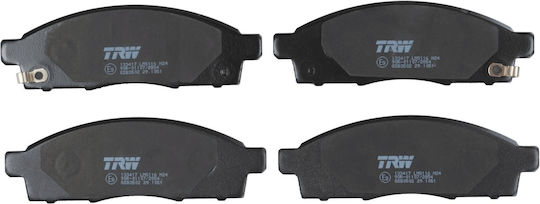 Set Plăcuțe De Frână Auto Fata Trw Automotive Înălțime 50,5mm Lățime 155,4mm Grosime 17,0mm Nissan Nv200/Evalia 1.5d/1.6 02.10