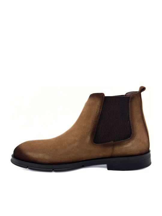 Leather Tabac Brown Chelsea Boots