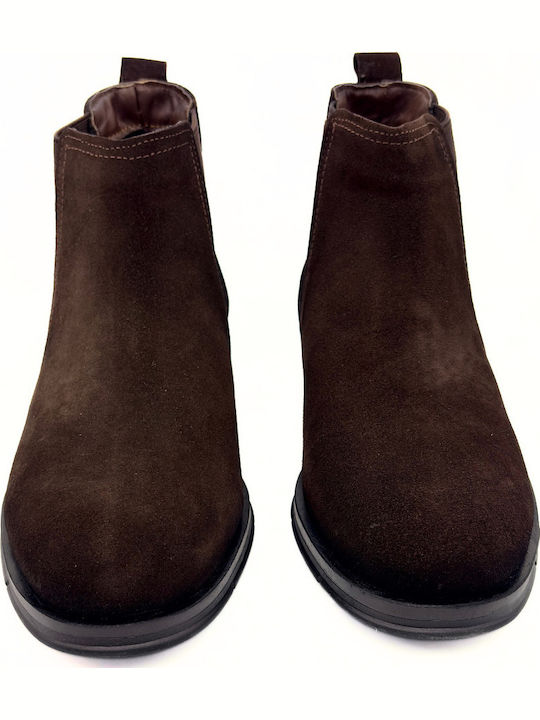 Leather Brown Chelsea Boots
