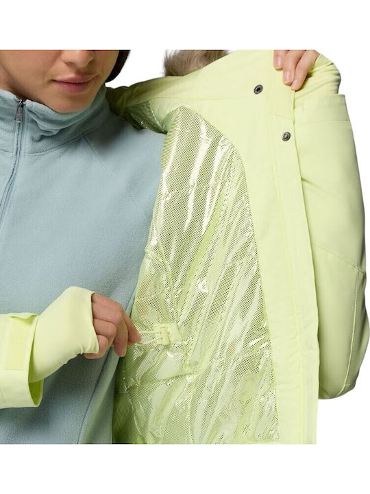 Columbia Ava Alpine Ii Insulated 2085831-775 Γυναικείο Μπουφάν για Σκι & Snowboard Κίτρινο