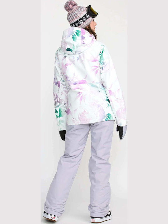 Volcom Bolt Insulated Women's Ski & Snowboard Jacket White H0452609-WHT