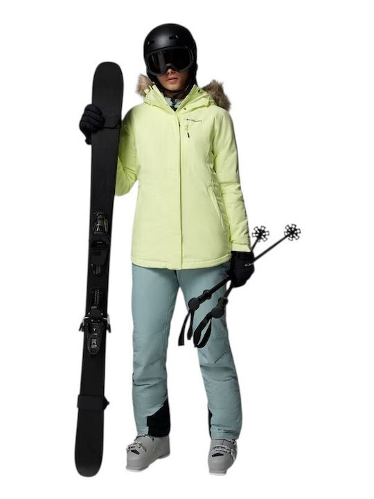 Columbia Ava Alpine Ii Insulated 2085831-775 Γυναικείο Μπουφάν για Σκι & Snowboard Κίτρινο
