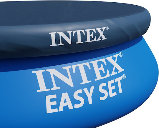 Intex Easy Set Rundes Schwimmbecken PVC 7290l Aufblasbar 396x84cm Blau