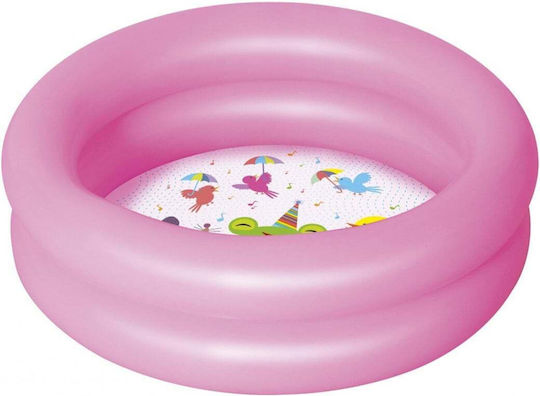 Bestway Kinder Rundes Schwimmbecken PVC 21l Aufblasbar Rosa