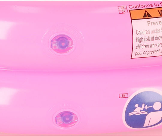 Bestway Kinder Rundes Schwimmbecken PVC 21l Aufblasbar Rosa