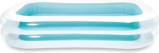 Intex Swim Center Παιδική Πισίνα 770lt Φουσκωτή 262x175x56εκ. Γαλάζιο
