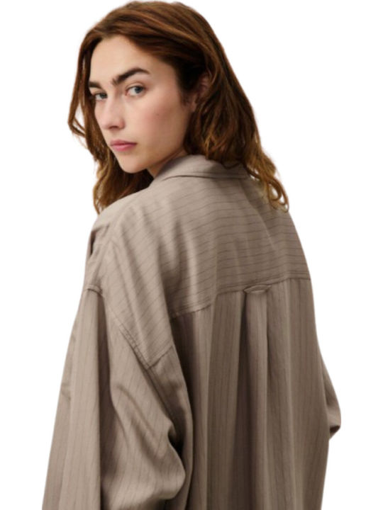Women's Long Sleeve Shirt Gray