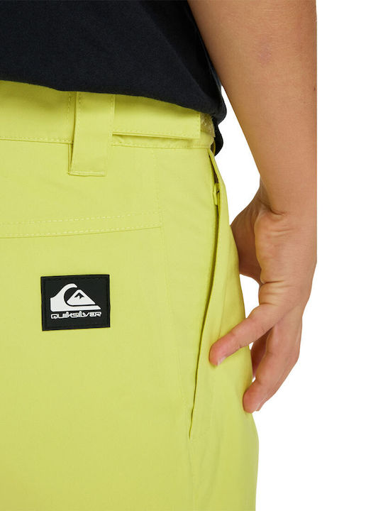 Quiksilver Estate EQBTP03059-YGE0 Παιδικό Παντελόνι Σκι & Snowboard Κίτρινο
