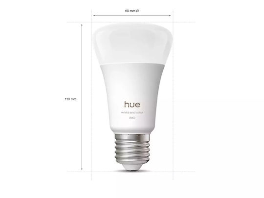 Philips Smart Λάμπες LED 6W για Ντουί E27 και Σχήμα A60 810lm Dimmable 2τμχ