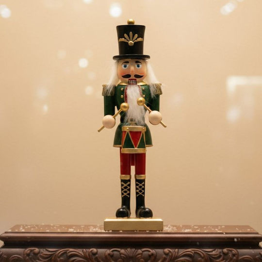 +Efo Nutcracker de Crăciun din Polirosină Înălțime 20cm.