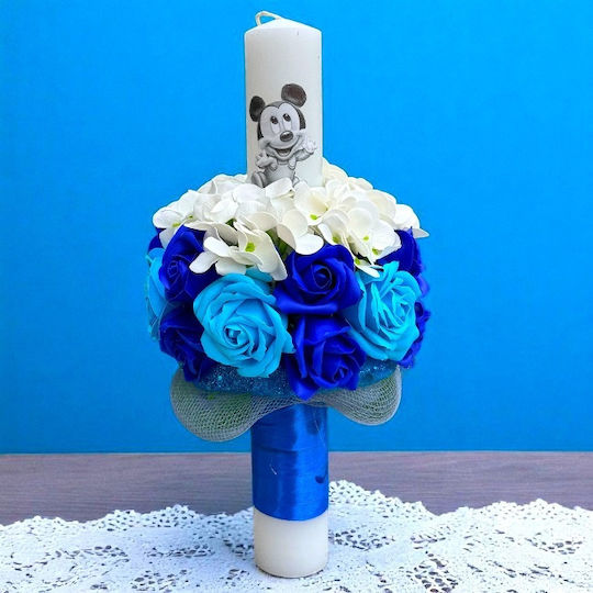 Velve Lumânare de Botez cu tema Mickey