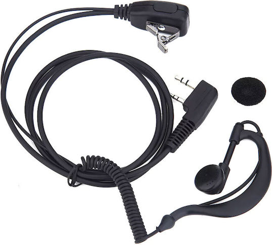 Baofeng Earpiece Ear Hook UHF VHF PTT Microphone Two-Way Radio