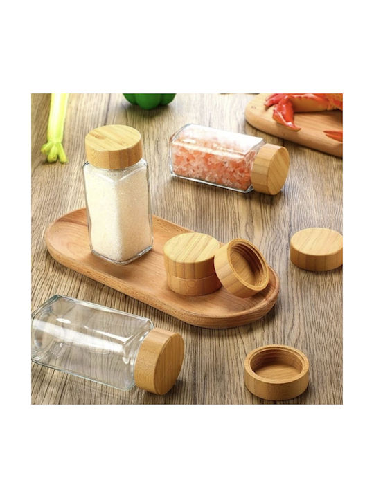 Salt and Pepper Set Wooden 2pcs