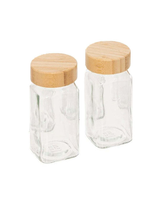 Salt and Pepper Set Wooden 2pcs