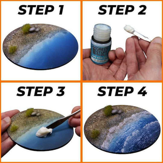 Green Stuff World Splash Gel Model Making Paint Water Effect 30ml