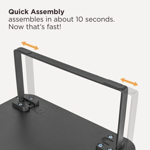 Brateck Desktop Stand for 2 Monitors up to 32" Gray (STB-111-03)