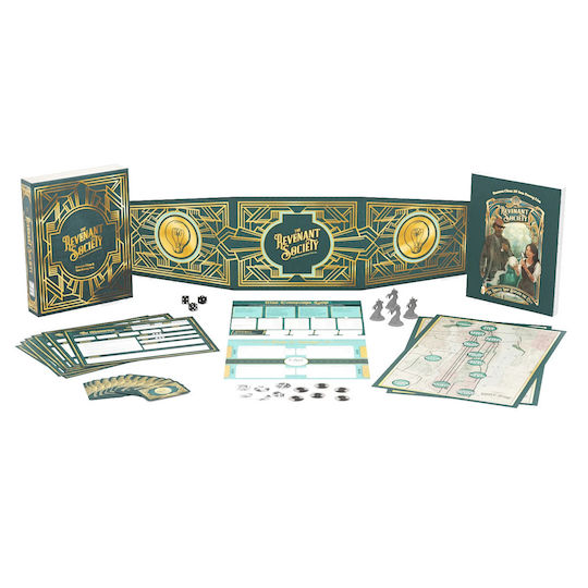 Επιτραπέζιο Παιχνίδι The Revenant Society (Deluxe Box Set) για 3-5 Παίκτες 14+ Ετών (EN) Van Ryder Games