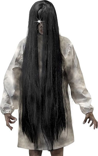 Carnival Wig Straight Brunette for Halloween 100cm