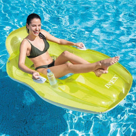 Φουσκωτή Πολυθρόνα Chill'n Float Lounge Intex Κωδ 56805 Πράσινη