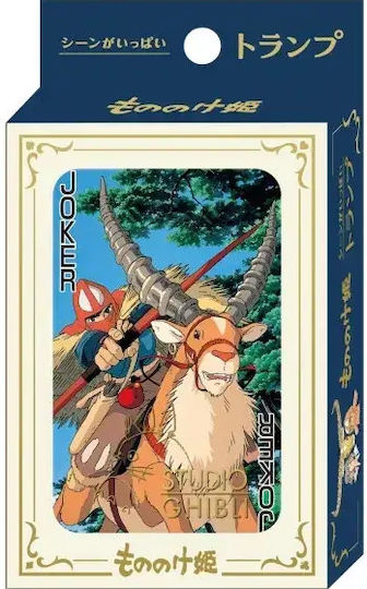 Cărți de joc Studio Ghibli Princess Mononoke 54 de cărți