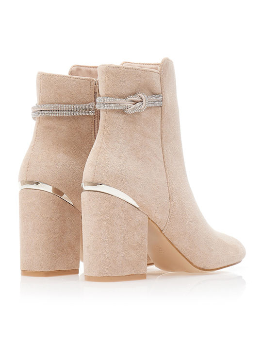 Ghete Dama Suede Bej