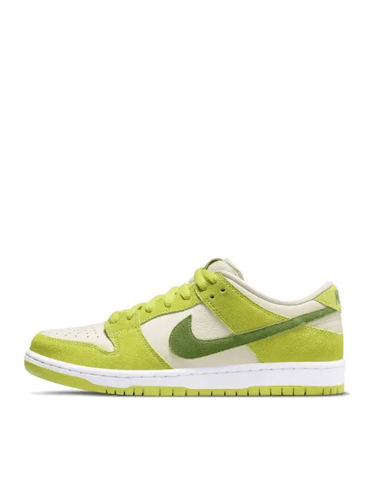 SB Dunk Low Sneakers Green Apple