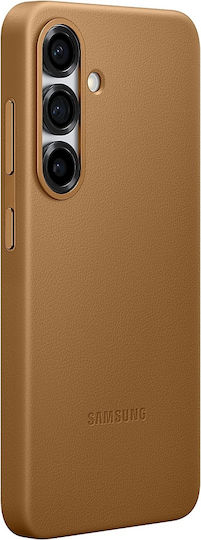Samsung Kindsuit Back Cover Δερμάτινο Camel (Galaxy S25+)