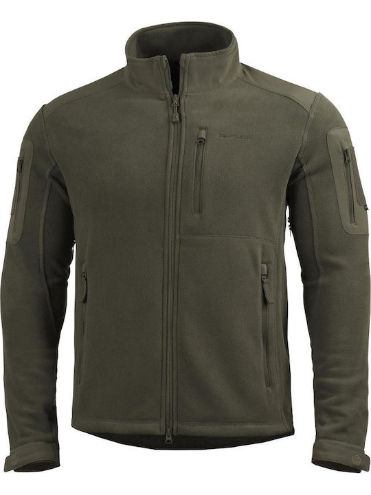 Pentagon Perseus Hunting Cardigan Fleece Olive Green