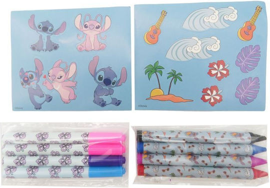 Disney Stitch Roll & Go Colouring Station