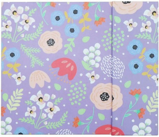 Σετ Σημειωματάριο Tesoro Flowers Sticky Notes Planner Ροζ