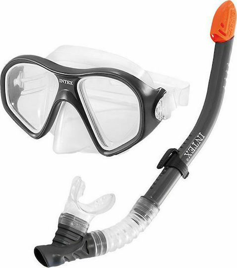 Intex Водолазна Маска Силиконова Reef Rider Черна