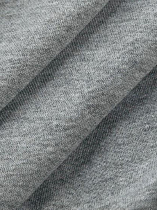Women's Long Sleeve Nursing Top Light Gray Stripes Polyester