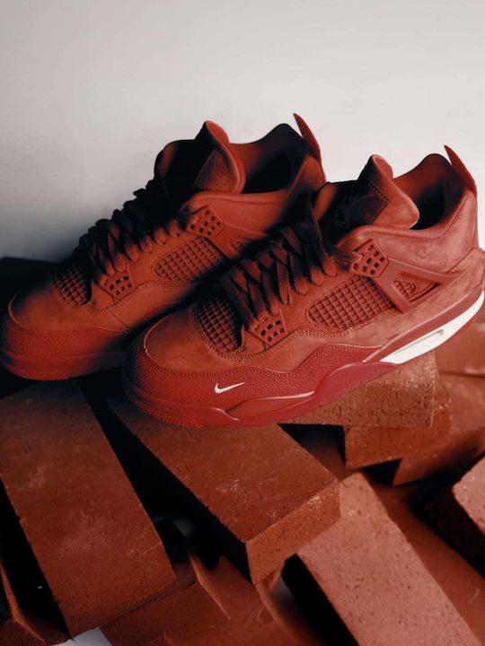 Air  4 Retro OG Boots Red