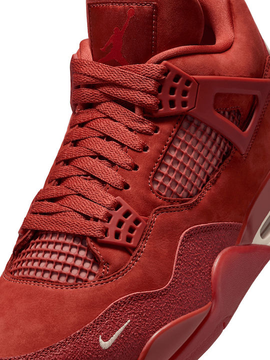 Air  4 Retro OG Boots Red