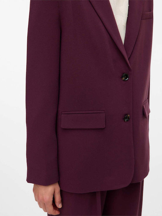 Vero Moda Women's Blazer Bordeaux