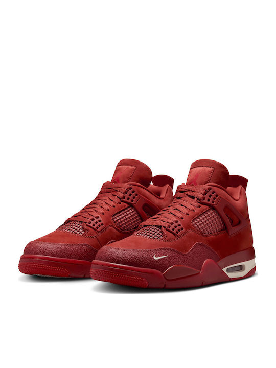 Air  4 Retro OG Boots Red