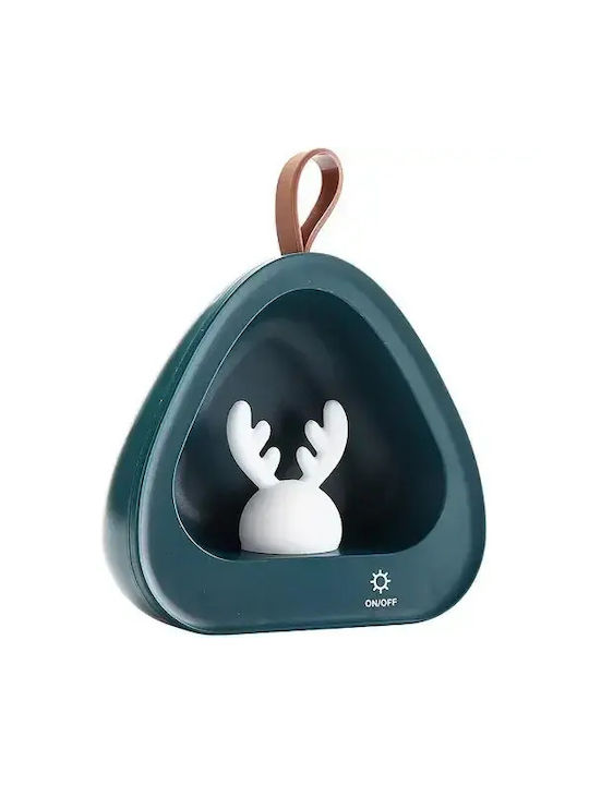 ForHome Kinder Dekorative Lampe Grün 11.1x5.5x13.3εκ.