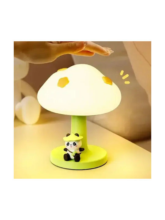 Kids Decorative Lamp Mushroom animal Green