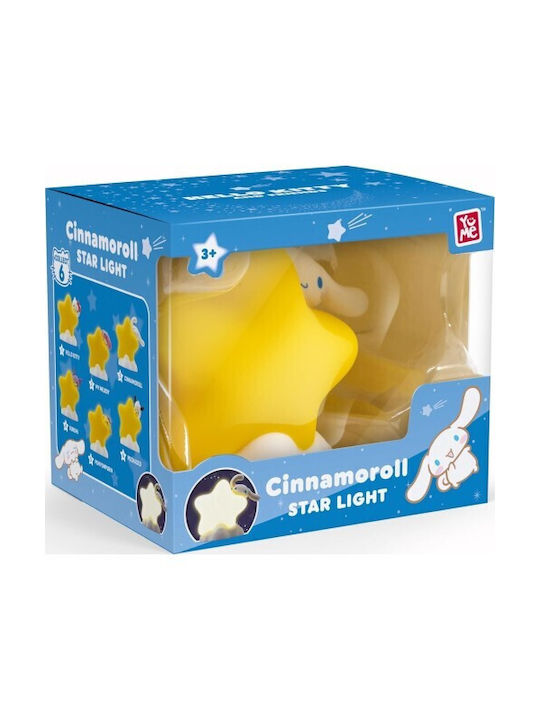 YuMe Toys Kinder Dekorative Lampe Cinnamoroll 9x5x11.5εκ.