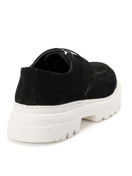 Men's Leather Casual Shoes Black