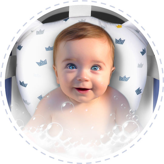 Ricokids Pernă și Saltea de Susținere Albastră